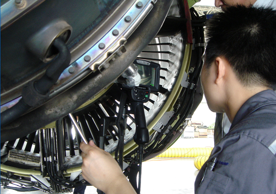 工業(yè)內(nèi)窺鏡屬于無損檢測設(shè)備，用于對(duì)設(shè)備內(nèi)部空間的檢測